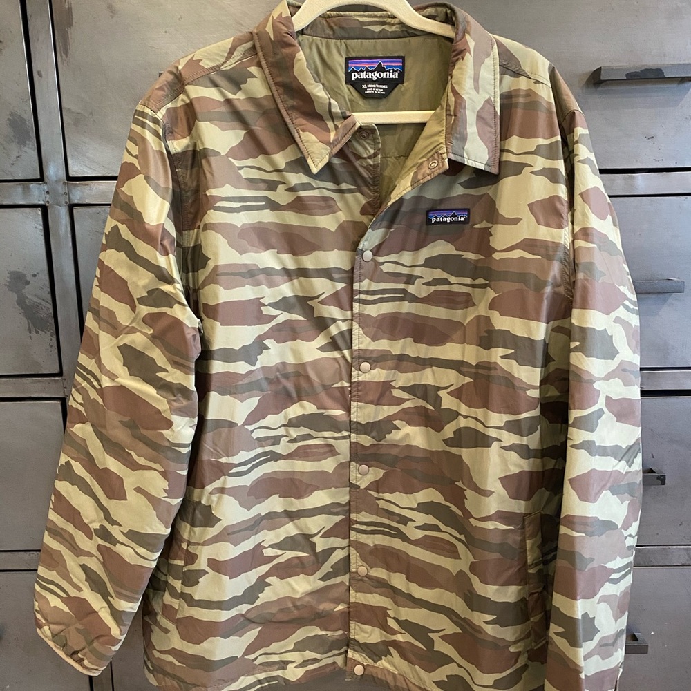 Men’s Patagonia XL NanoPuff Snap Camo